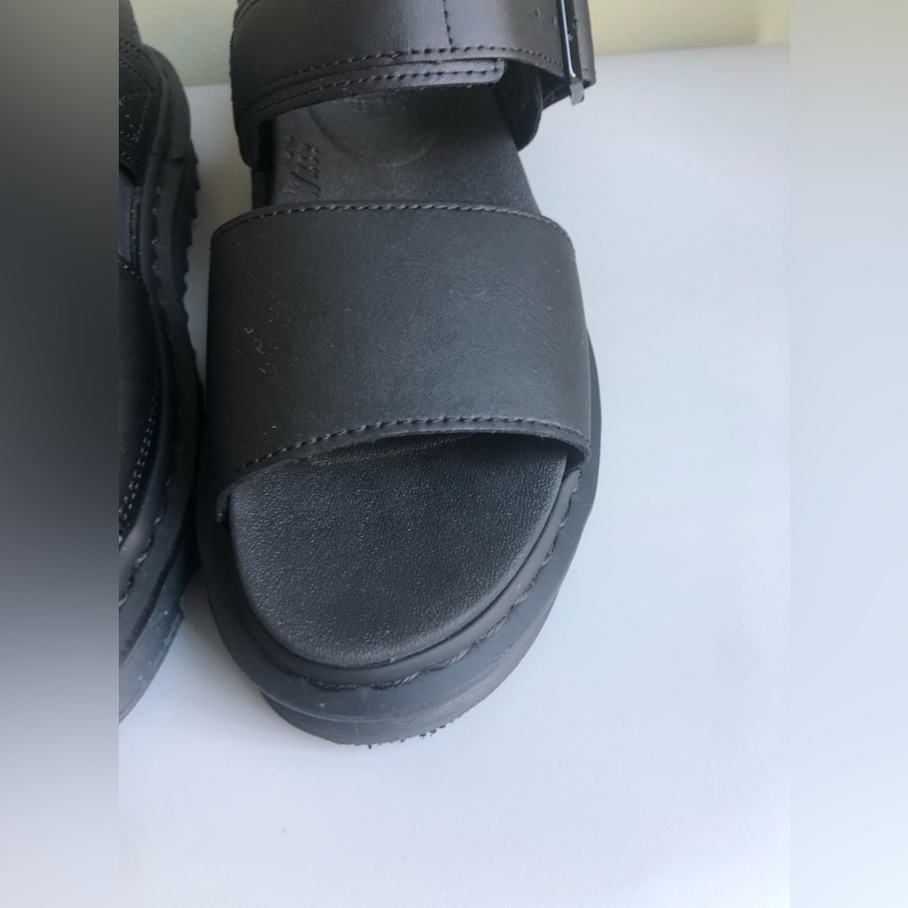 Dr. Martens Voss Leather Platform Sandals Size: US Womens 8 - Picture 7 of 15